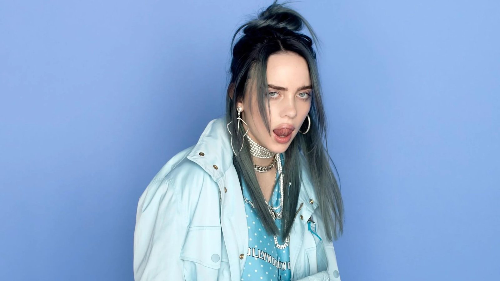 Billie Eilish PFP Blue Billie Eilish PFP Blue