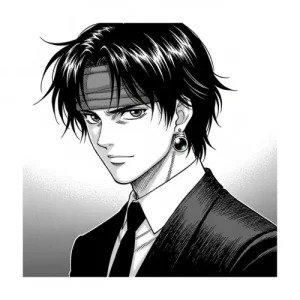Black And White Chrollo Pfp Black And White Chrollo Pfp