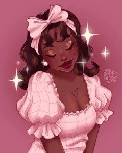 Black Girl Coquette