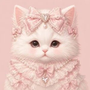 Coquette Cat PFP