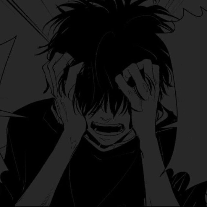 Sad Anime Pfp Black And White Sad Anime Pfp Black And White