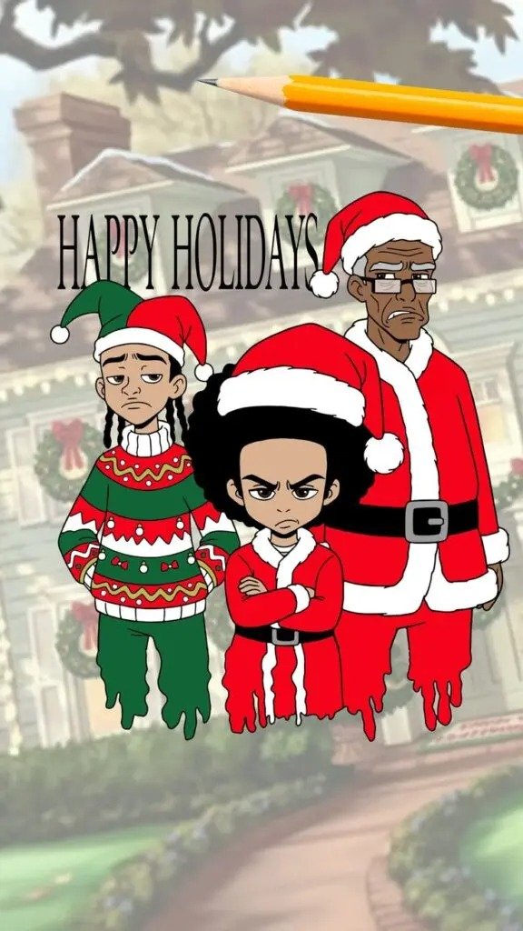 boondocks christmas pfp